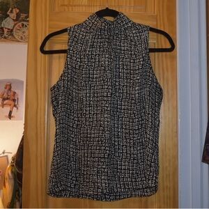 Jones New York Silk Sleeveless Blouse